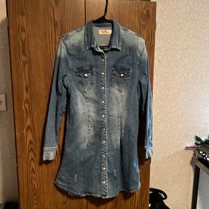 Southern Fried Chics denim dress or duster